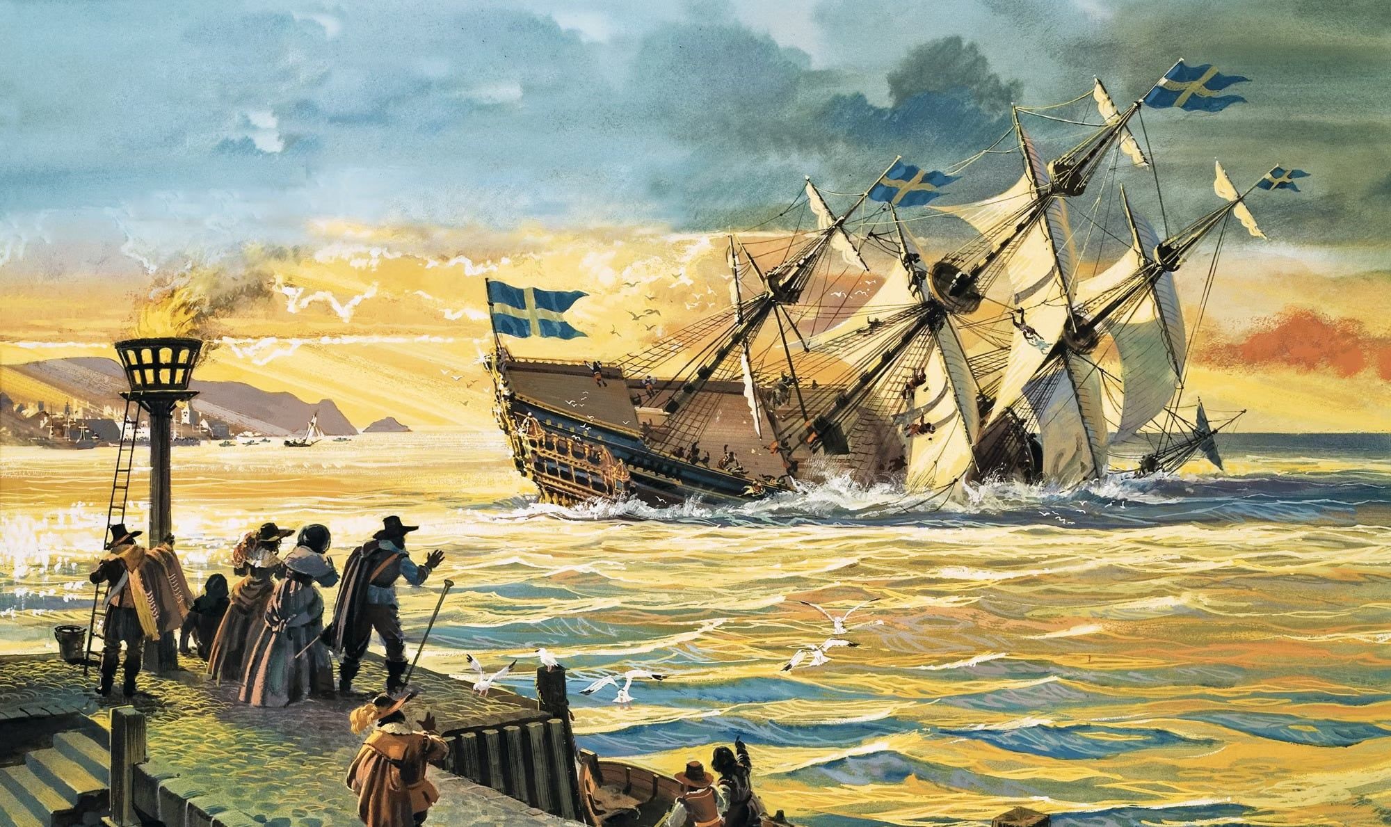 The Sinking of the Vasa by Andrew Howat