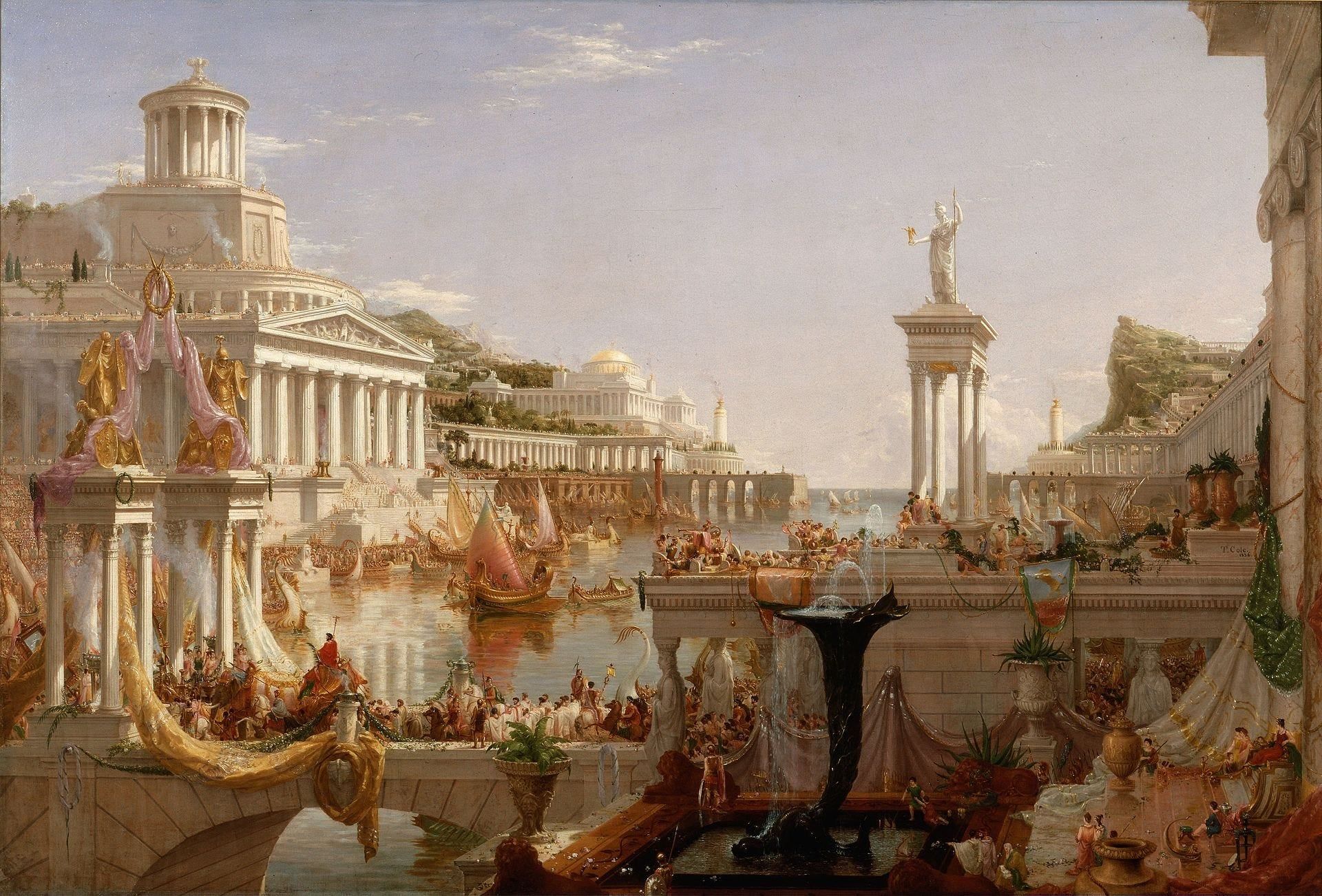 The Consummation of Empire by Thomas Cole
